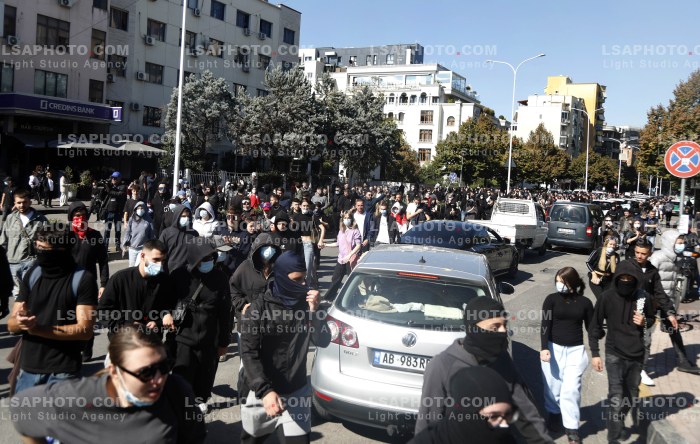 Dita e Katert e Protestes se Thirrur nga Studentet ne Tirane