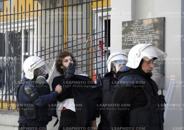 Dita e Katert e Protestes se Thirrur nga Studentet ne Tirane