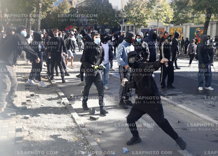 Dita e Katert e Protestes se Thirrur nga Studentet ne Tirane