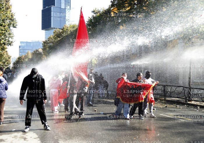 Dita e Katert e Protestes se Thirrur nga Studentet ne Tirane