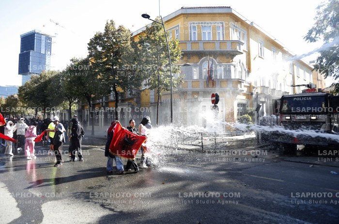 Dita e Katert e Protestes se Thirrur nga Studentet ne Tirane