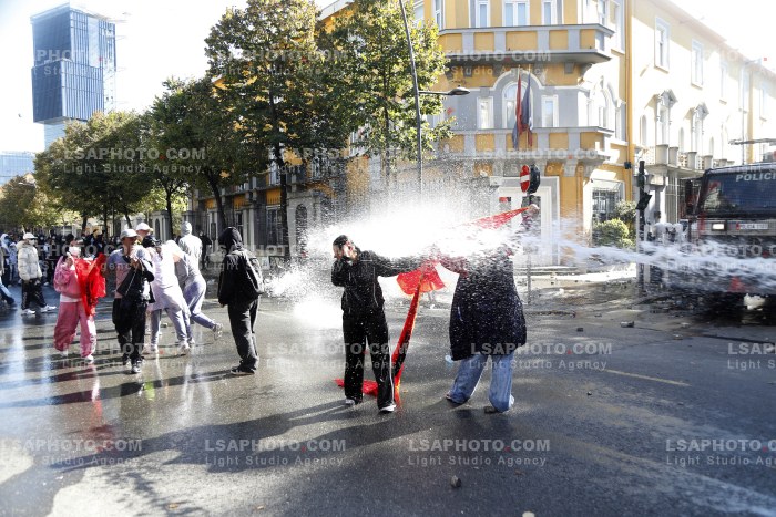 Dita e Katert e Protestes se Thirrur nga Studentet ne Tirane