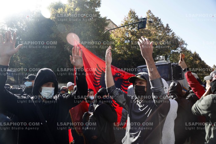Dita e Katert e Protestes se Thirrur nga Studentet ne Tirane