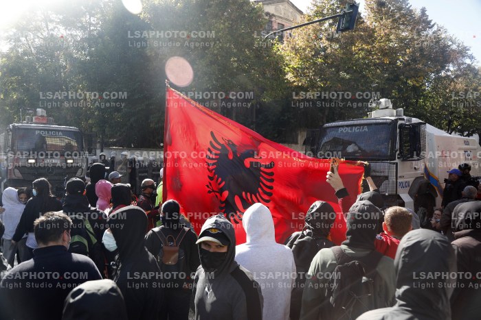 Dita e Katert e Protestes se Thirrur nga Studentet ne Tirane