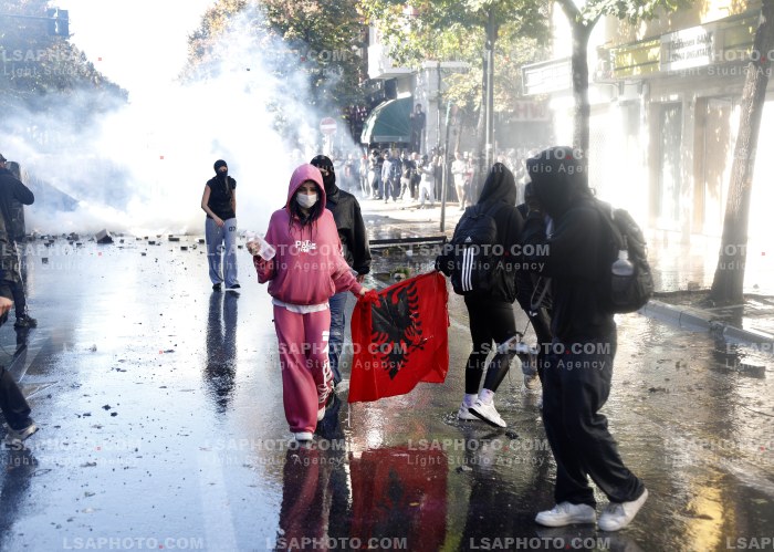 Dita e Katert e Protestes se Thirrur nga Studentet ne Tirane