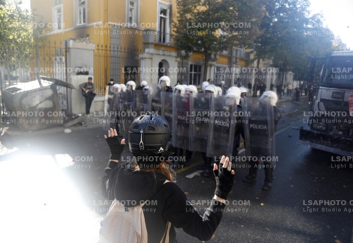 Dita e Katert e Protestes se Thirrur nga Studentet ne Tirane