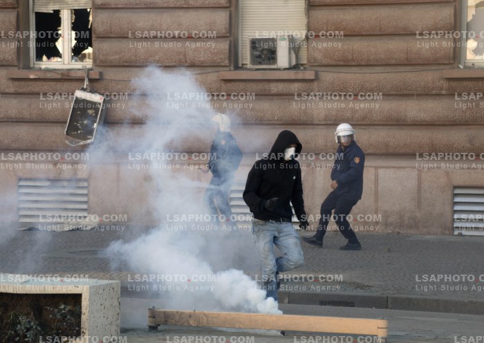 Dita e Katert e Protestes se Thirrur nga Studentet ne Tirane