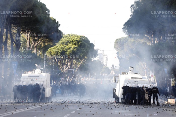 Dita e Katert e Protestes se Thirrur nga Studentet ne Tirane