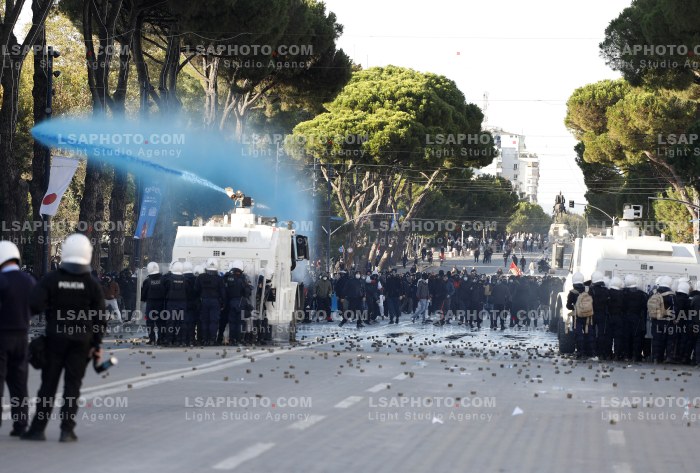 Dita e Katert e Protestes se Thirrur nga Studentet ne Tirane