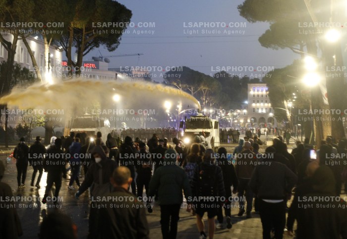 Dita e Katert e Protestes se Thirrur nga Studentet ne Tirane