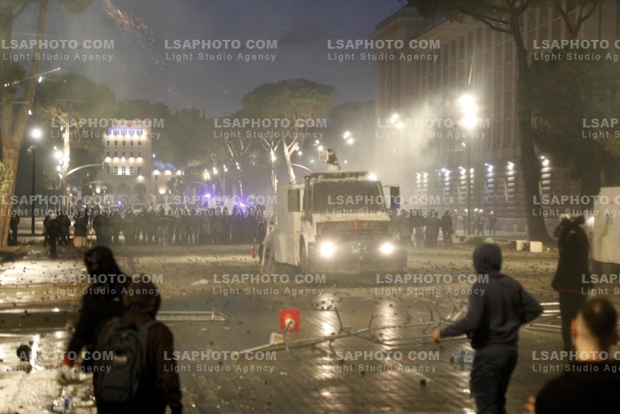 Dita e Katert e Protestes se Thirrur nga Studentet ne Tirane