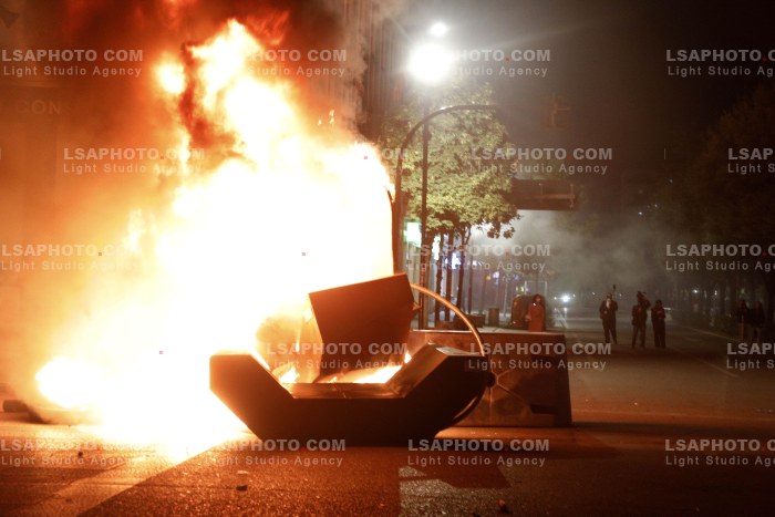 Dita e Katert e Protestes se Thirrur nga Studentet ne Tirane