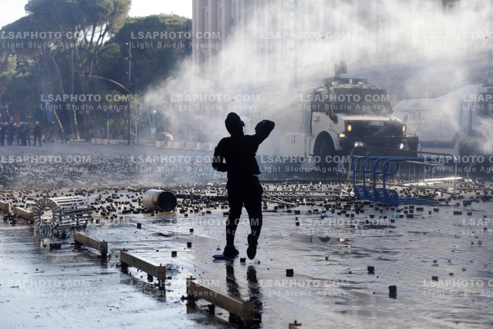 Dita e Peste e Protestes se Thirrur nga Studentet ne Tirane
