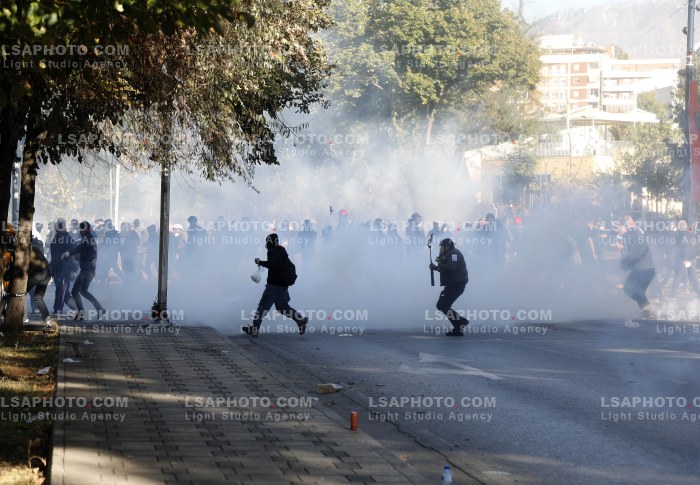 Dita e Peste e Protestes se Thirrur nga Studentet ne Tirane