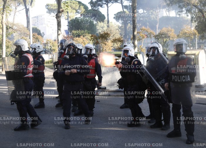Dita e Peste e Protestes se Thirrur nga Studentet ne Tirane