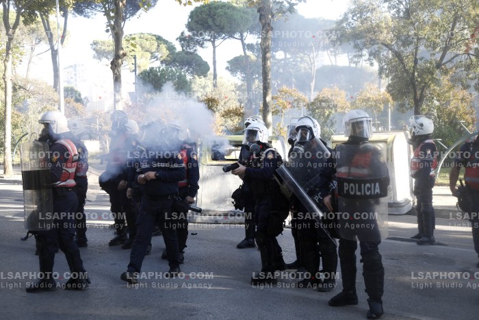 Dita e Peste e Protestes se Thirrur nga Studentet ne Tirane