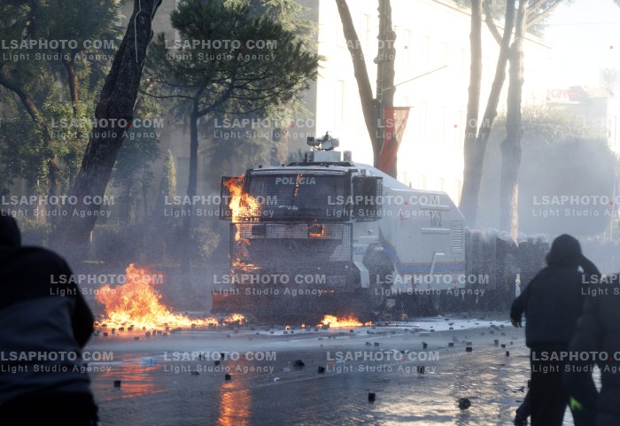 Dita e Peste e Protestes se Thirrur nga Studentet ne Tirane
