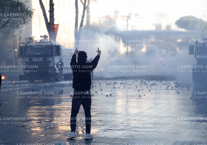 Dita e Peste e Protestes se Thirrur nga Studentet ne Tirane