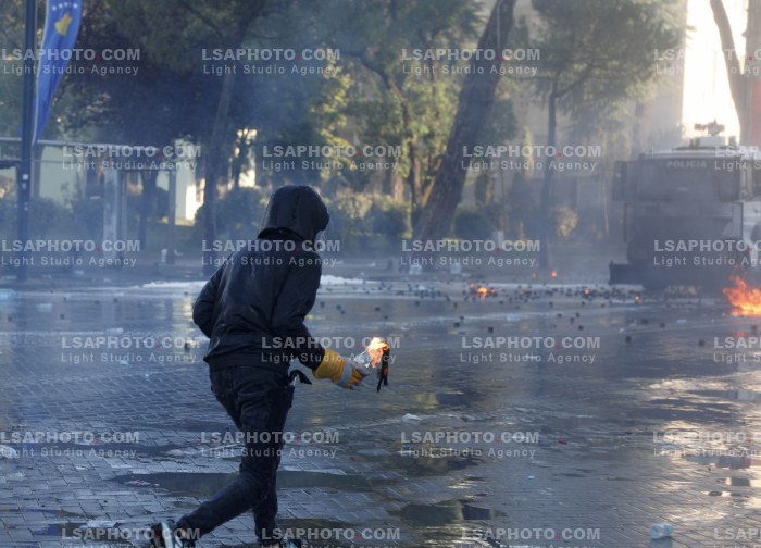 Dita e Peste e Protestes se Thirrur nga Studentet ne Tirane