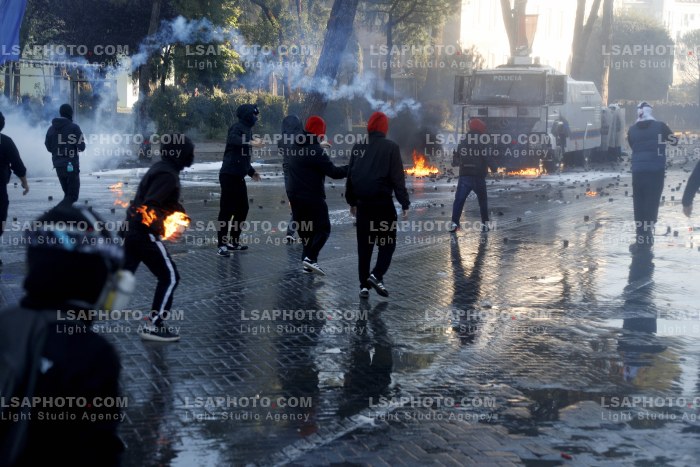 Dita e Peste e Protestes se Thirrur nga Studentet ne Tirane
