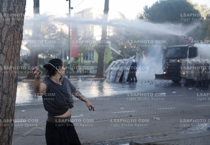 Dita e Peste e Protestes se Thirrur nga Studentet ne Tirane