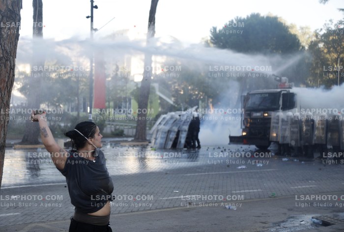 Dita e Peste e Protestes se Thirrur nga Studentet ne Tirane