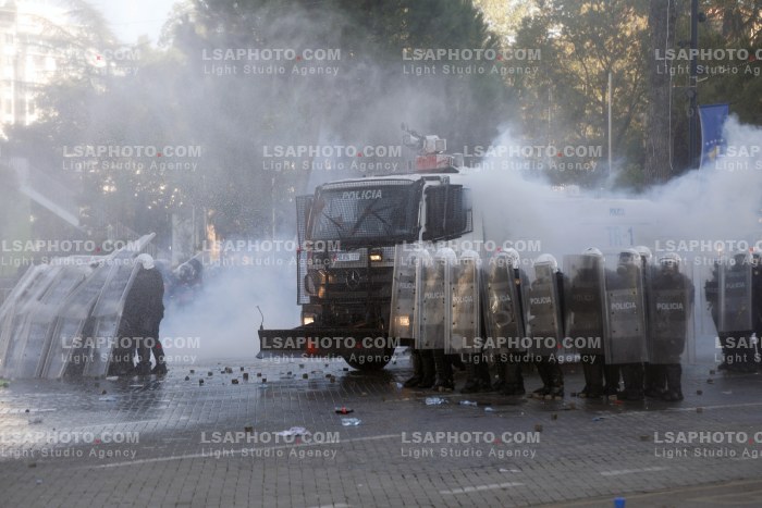 Dita e Peste e Protestes se Thirrur nga Studentet ne Tirane