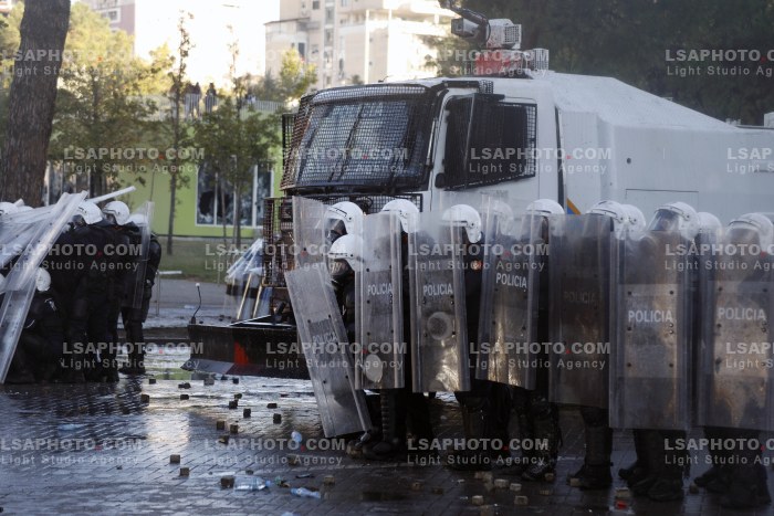 Dita e Peste e Protestes se Thirrur nga Studentet ne Tirane