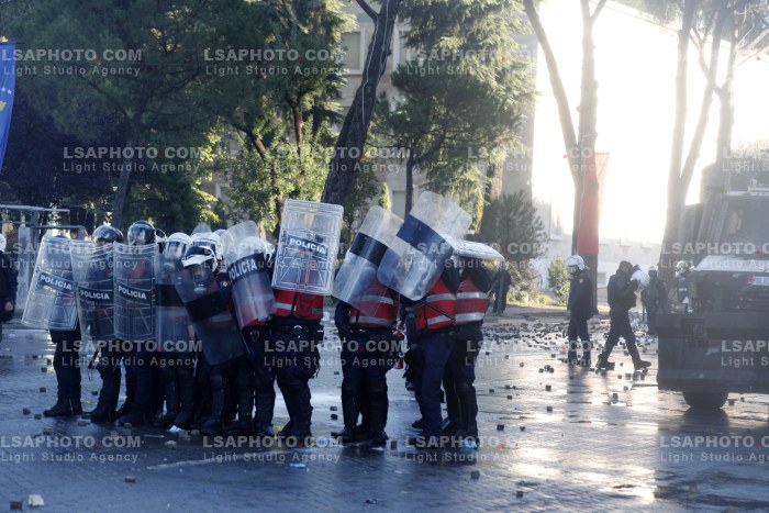 Dita e Peste e Protestes se Thirrur nga Studentet ne Tirane