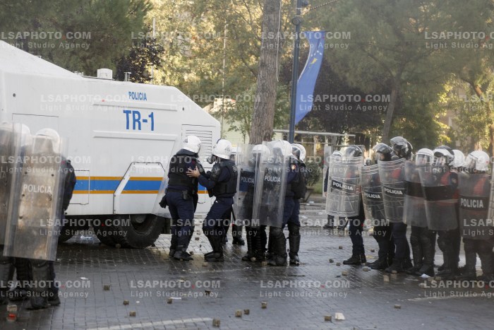 Dita e Peste e Protestes se Thirrur nga Studentet ne Tirane