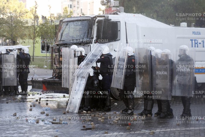 Dita e Peste e Protestes se Thirrur nga Studentet ne Tirane