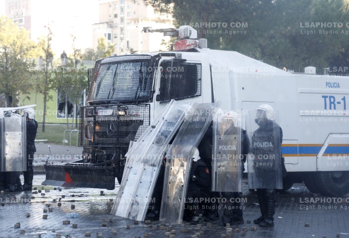 Dita e Peste e Protestes se Thirrur nga Studentet ne Tirane