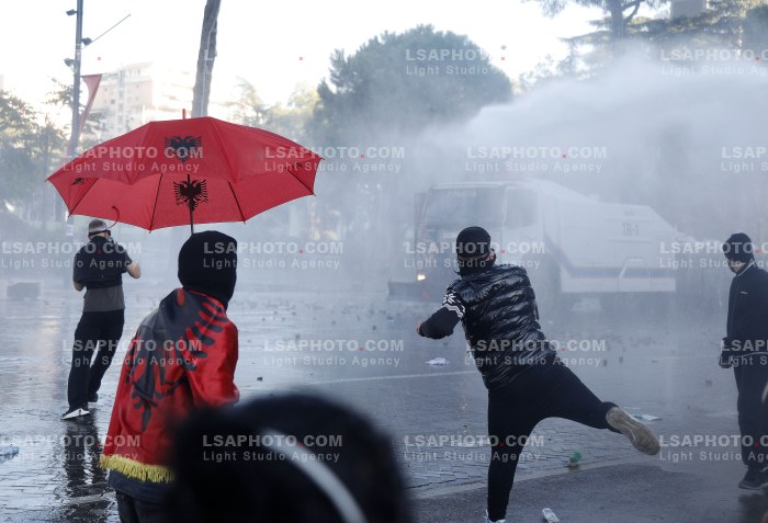 Dita e Peste e Protestes se Thirrur nga Studentet ne Tirane