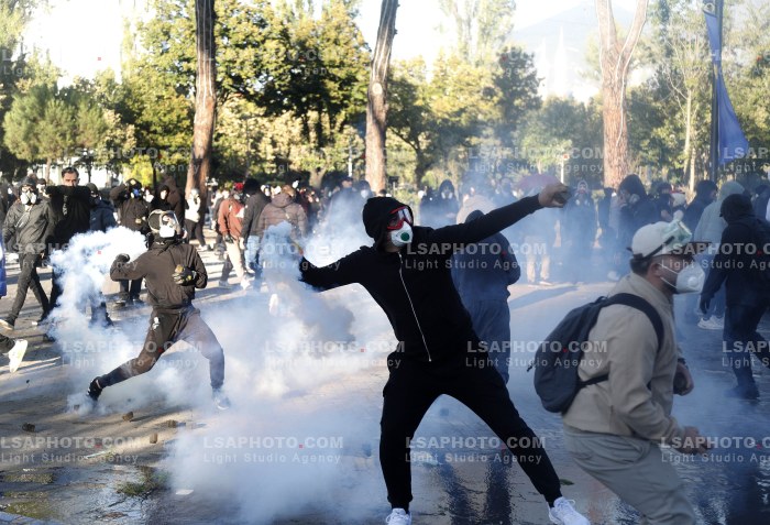Dita e Peste e Protestes se Thirrur nga Studentet ne Tirane