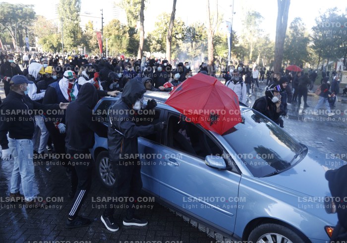 Dita e Peste e Protestes se Thirrur nga Studentet ne Tirane