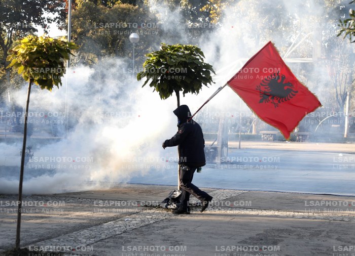 Dita e Peste e Protestes se Thirrur nga Studentet ne Tirane