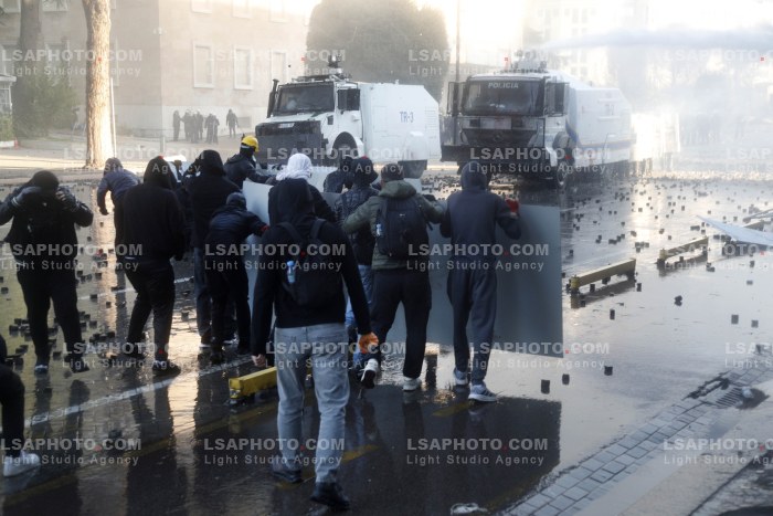 Dita e Peste e Protestes se Thirrur nga Studentet ne Tirane