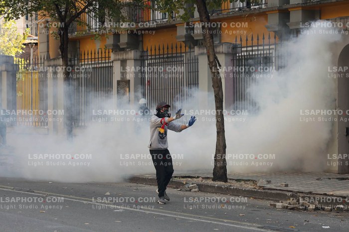 Dita e Gjashte e Protestes se Thirrur nga Studentet ne Tirane