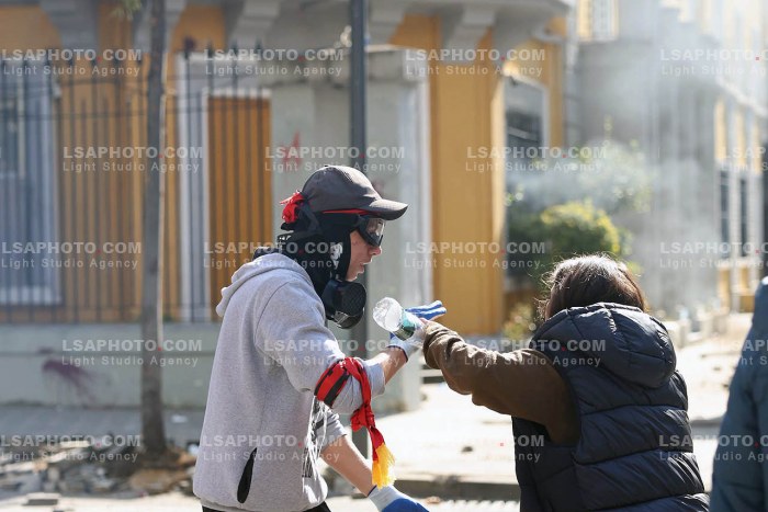 Dita e Gjashte e Protestes se Thirrur nga Studentet ne Tirane