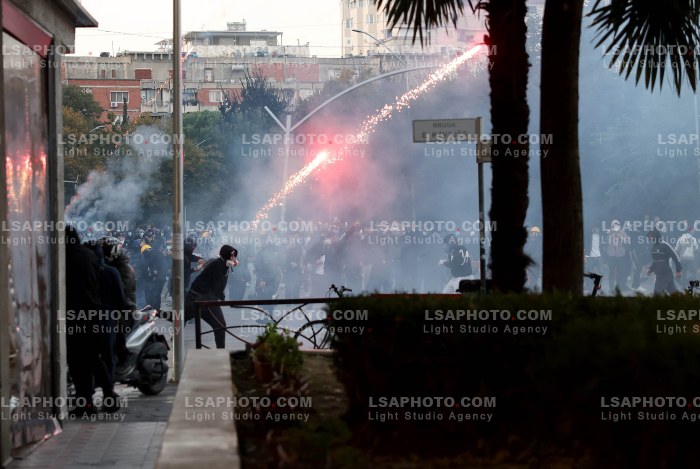Dita e Gjashte e Protestes se Thirrur nga Studentet ne Tirane