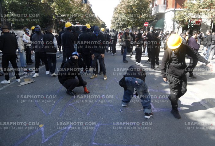 Dita e Shtate e Protestes se Thirrur nga Studentet ne Tirane