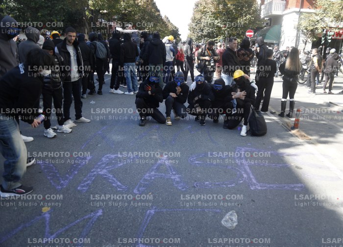 Dita e Shtate e Protestes se Thirrur nga Studentet ne Tirane