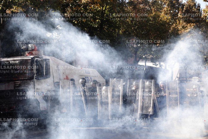 Dita e Shtate e Protestes se Thirrur nga Studentet ne Tirane