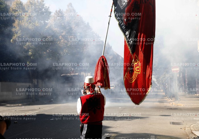 Dita e Shtate e Protestes se Thirrur nga Studentet ne Tirane