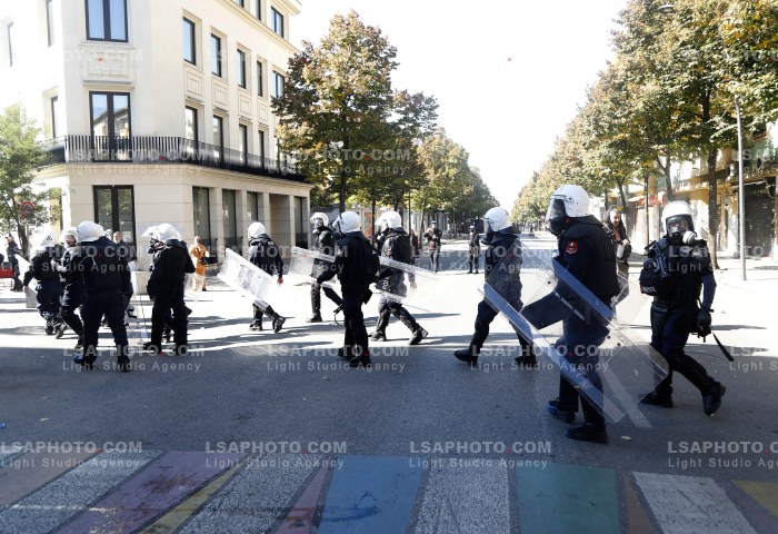 Dita e Shtate e Protestes se Thirrur nga Studentet ne Tirane
