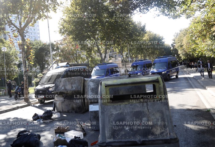 Dita e Shtate e Protestes se Thirrur nga Studentet ne Tirane