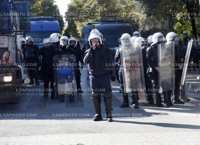Dita e Shtate e Protestes se Thirrur nga Studentet ne Tirane