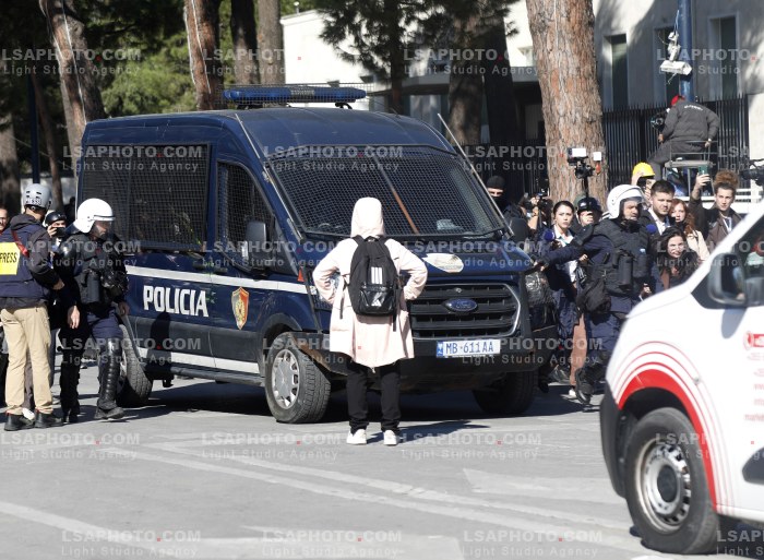 Dita e Shtate e Protestes se Thirrur nga Studentet ne Tirane