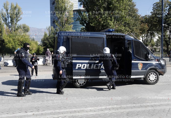 Dita e Shtate e Protestes se Thirrur nga Studentet ne Tirane