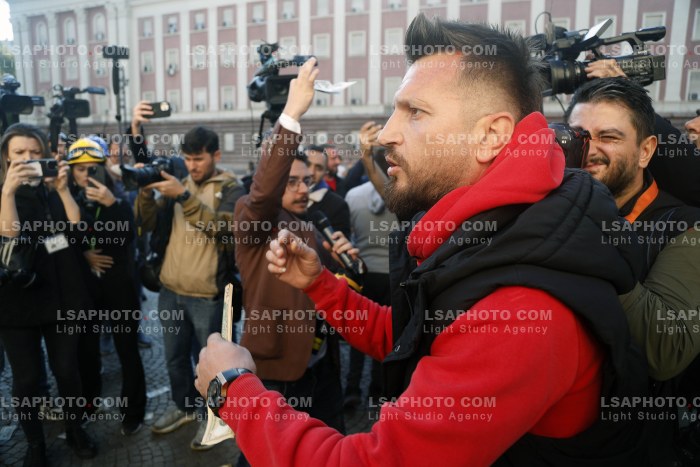Dita e Shtate e Protestes se Thirrur nga Studentet ne Tirane